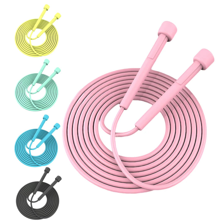 Premium Speed Skipping Rope for Adults & Kids – Adjustable Jump Rope for Weight Loss & Fitness, Professional PVC Material, 2.8m Length, Portable Sports Equipment, Ideal for Gym & Home Workouts, - StrengthXPhysiotherapy