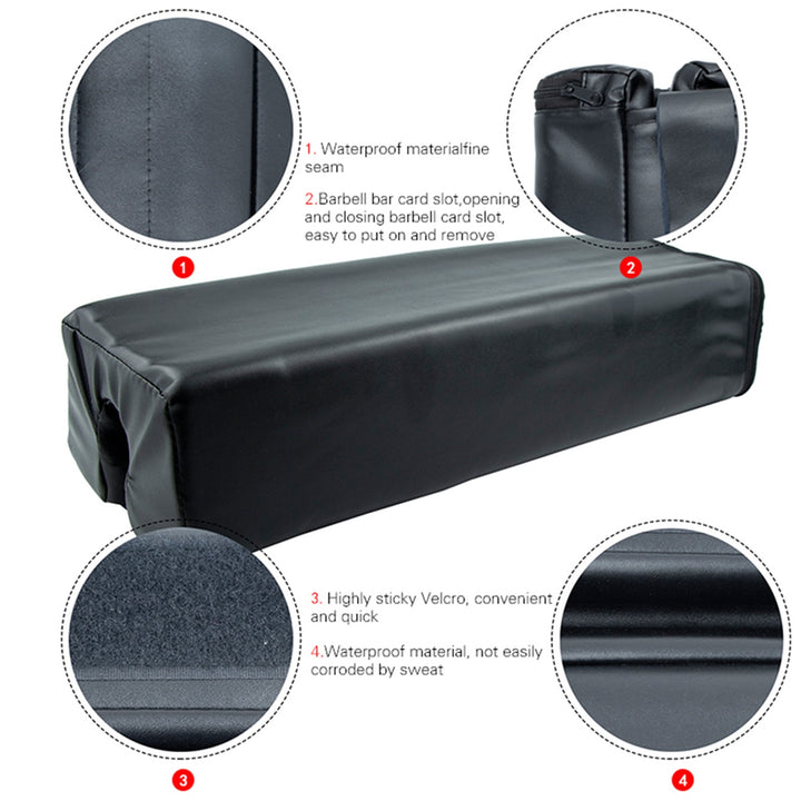 Premium Barbell Squat Pad – Foam Neck and Shoulder Support for Hip Thrusts, Squats, Weightlifting, Gym Training, Non-Slip,