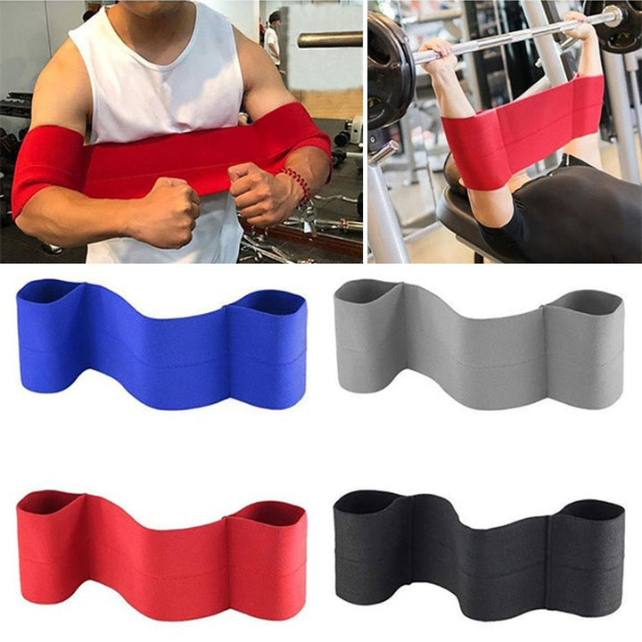 Premium Bench Press Slingshot – Elbow Support for Powerlifting & Gym Workout, High Elastic Nylon for Strength Training, 