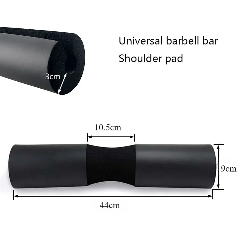 Premium Thick Bar Dumbbell Handles for Weightlifting - Anti-Slip Silicon Grip, Forearm Strength Support, Joint Pain Relief,