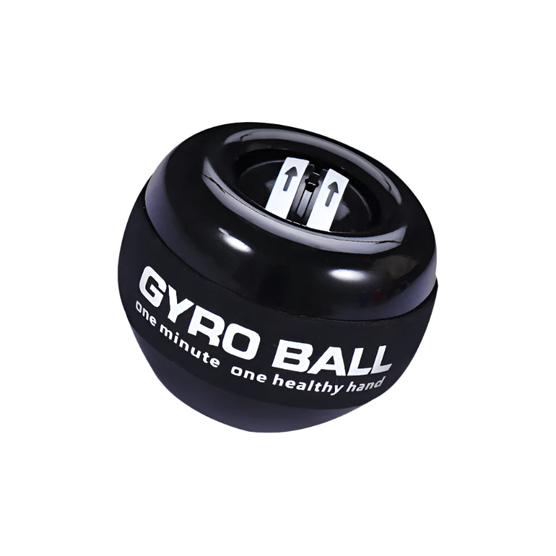 Premium Gyro Ball Wrist Trainer – Gyroscopic Power for Forearm Strength, Muscle Relaxation & Grip Training, Portable Push-Up Board with Handles, Fitness Roller for Home & Gym Workouts - StrengthXPhysiotherapy