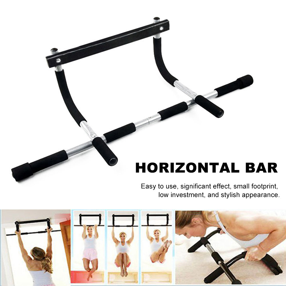 Premium Door Pull-up Bar – No Drilling, Steel Multi-Grip Workout Bar for Home Gym, Chin-up & Strength Training, Padded 