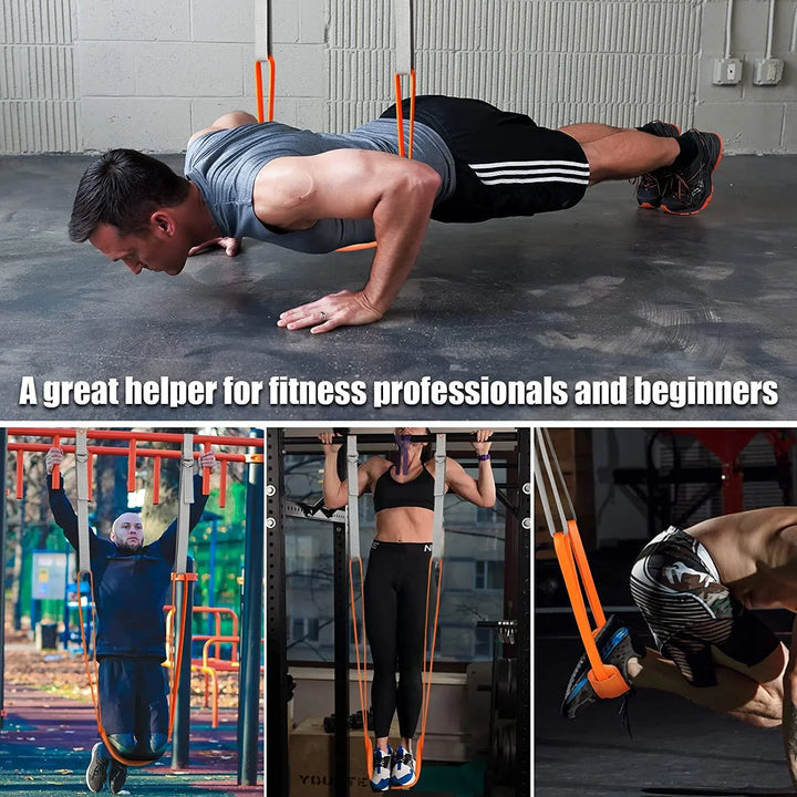 Premium Pull-up Assistance Bands for Resistance Training – Support for Pull-ups, Body Stretching, and Workout for Men & 