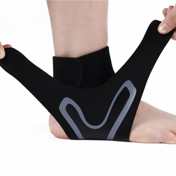 Premium Adjustable Ankle Brace - Compression Support Strap for Pain Relief, Elastic Ankle Guard for Basketball and Sports 