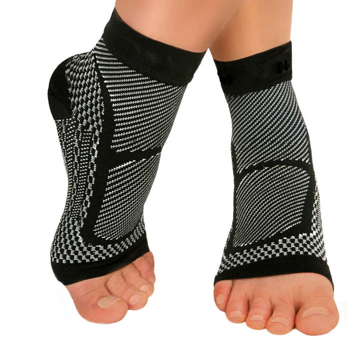 Premium 2Pcs Plantar FAasciitis Compression Socks – Ankle Brace & Arch Support Sleeves for Pain Relief, Achilles Tendonitis, 