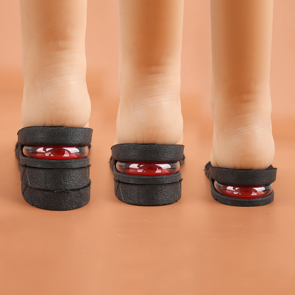 Premium Height Increase Insoles - Air Cushion Elevator Inserts for Men & Women, Adjustable 3-9cm Lift Kits for Comfort and 