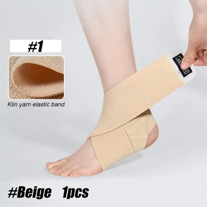 Premium Adjustable Ankle Brace Support for Men, Women & Kids – Ultrathin High-Elastic Compression Sleeves for Pain Relief & 