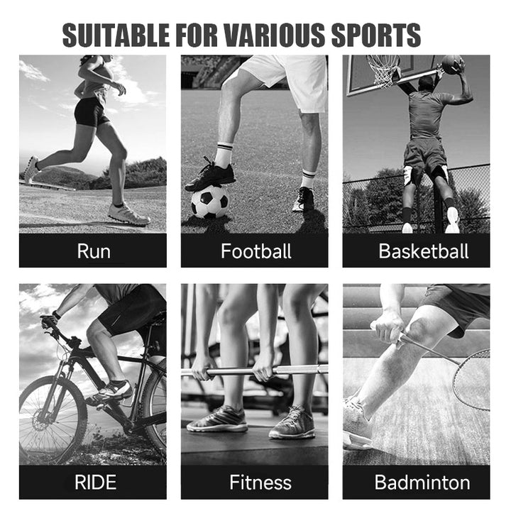 Premium Pressurized Bandage Ankle Support Brace – Elastic Foot Strap for Fitness, Sports, Gym, and Badminton – One Size Fit