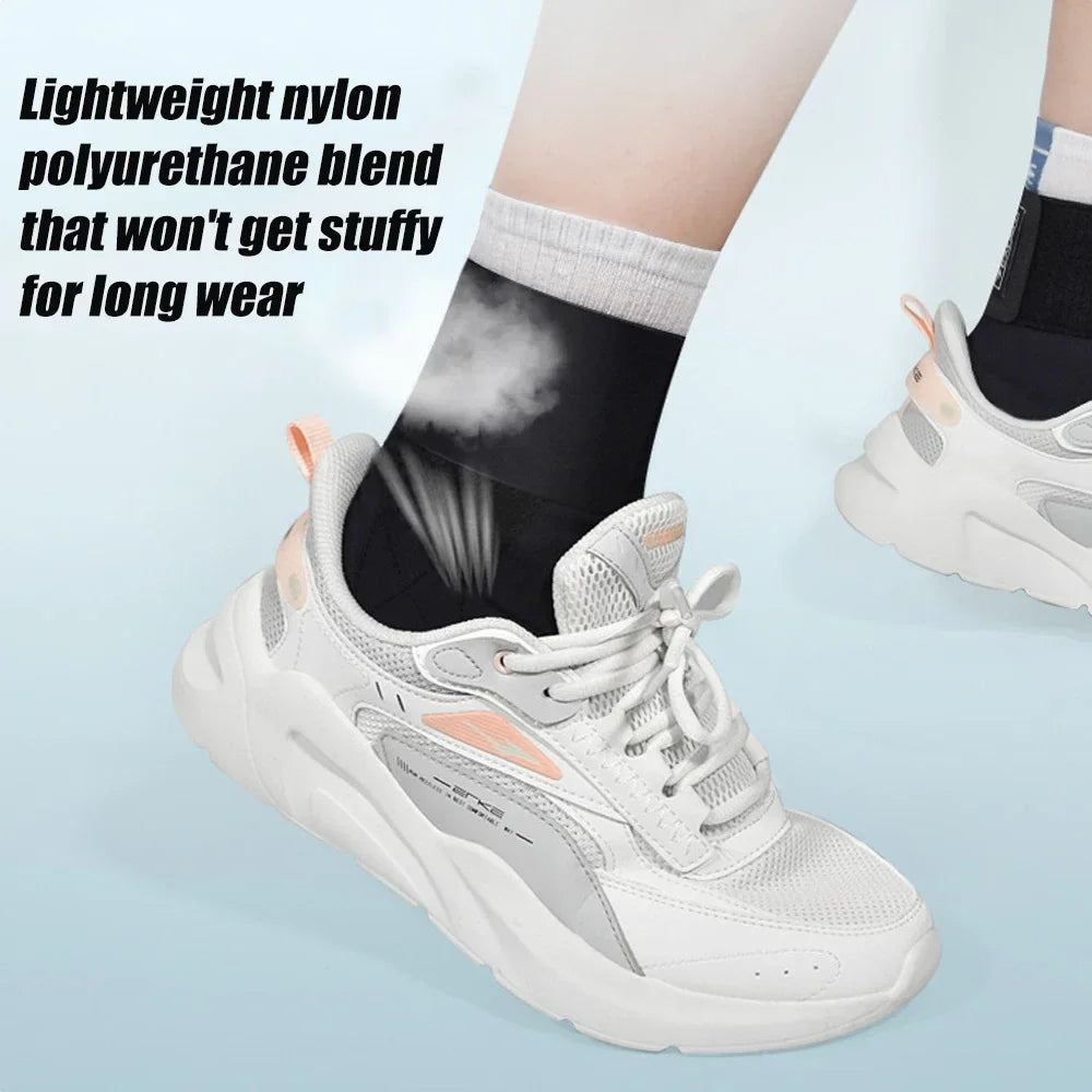 Premium Ankle Support Brace for Foot Drop Rehabilitation, Protective Splint with Adjustable Fixation Strips, Ideal for 