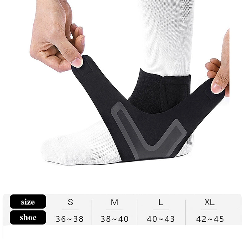 Premium Ankle Support Brace for Foot Drop Rehabilitation, Protective Splint with Adjustable Fixation Strips, Ideal for 