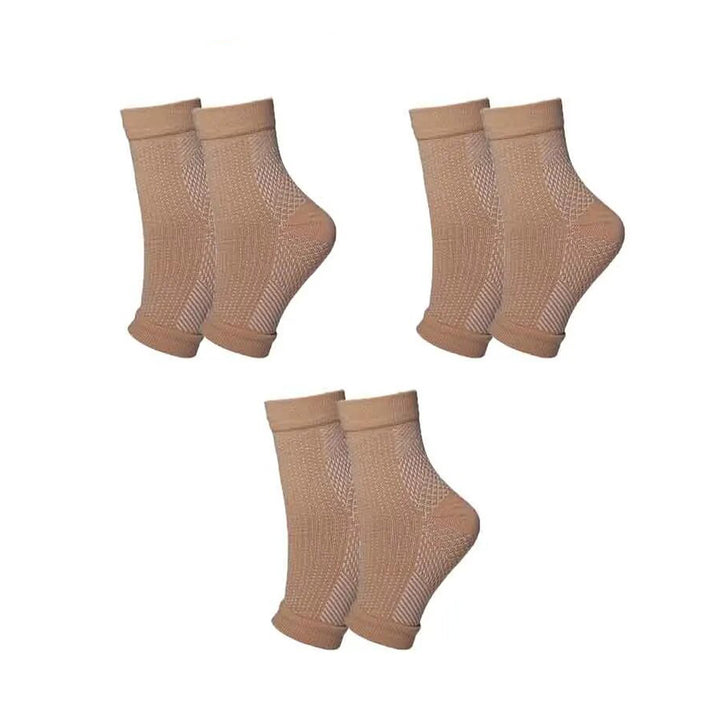 Premium Ankle Support Compression Sleeves – Breathable Sports Brace for Men & Women, Running & Outdoor Protection, 1/3/5 Pairs, Adjustable Fit, Comfortable Support - StrengthXPhysiotherapy