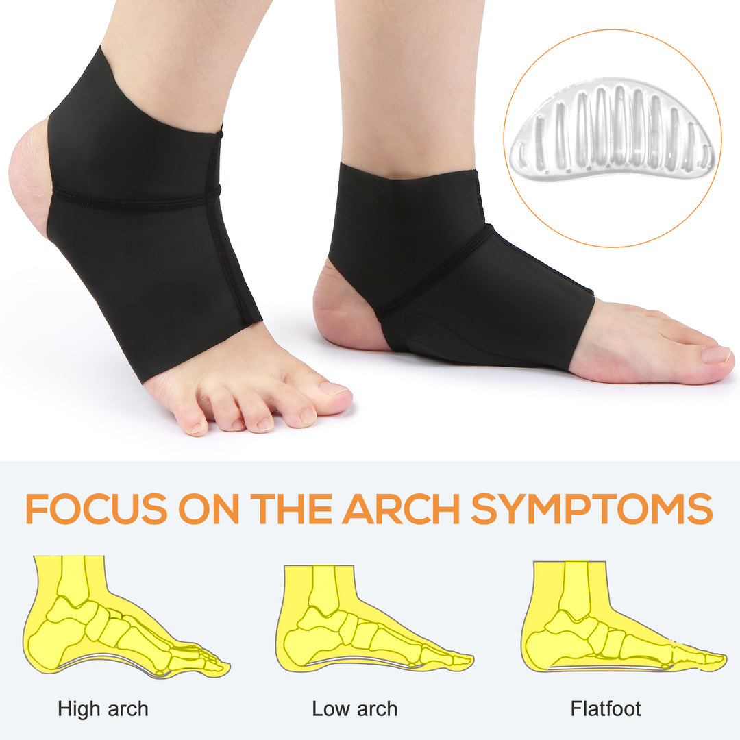 Premium Adjustable Neoprene Ankle Support Brace - Provides Ankle Foot Support, Arthritis Pain Relief, and Comfortable Ankle