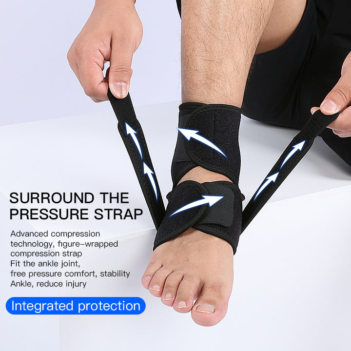 Premium Adjustable Neoprene Ankle Support Brace - Provides Ankle Foot Support, Arthritis Pain Relief, and Comfortable Ankle