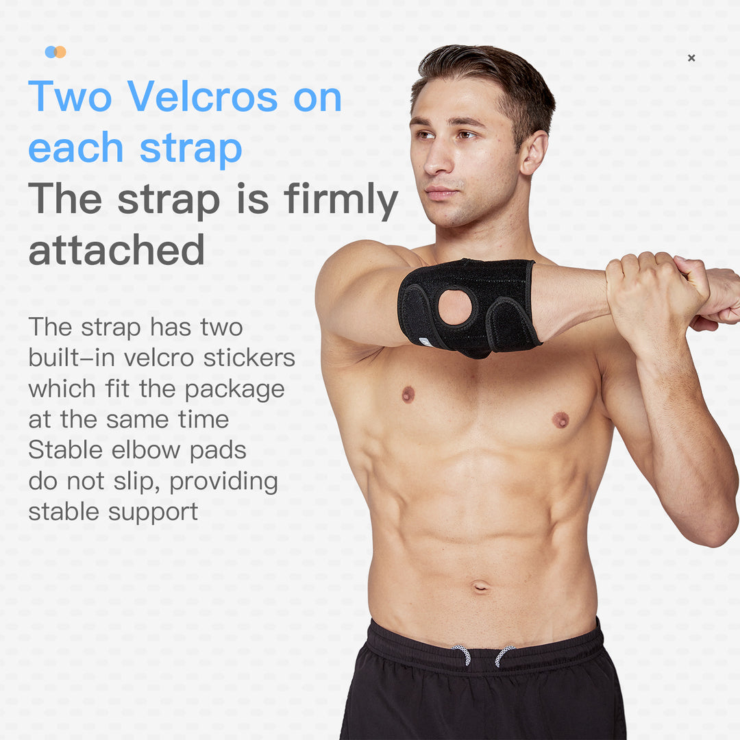 Premium Elbow Support Sleeve for Basketball & Football – Breathable Arm Sleeve Protector for Sports Safety, Adjustable 