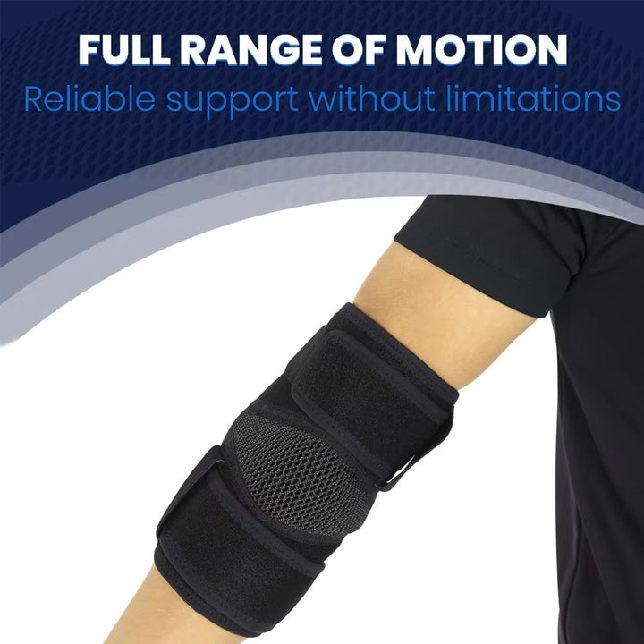 Premium Elbow Support Sleeve for Basketball & Football – Breathable Arm Sleeve Protector for Sports Safety, Adjustable Compression Pad for Arm Injury Protection - StrengthXPhysiotherapy
