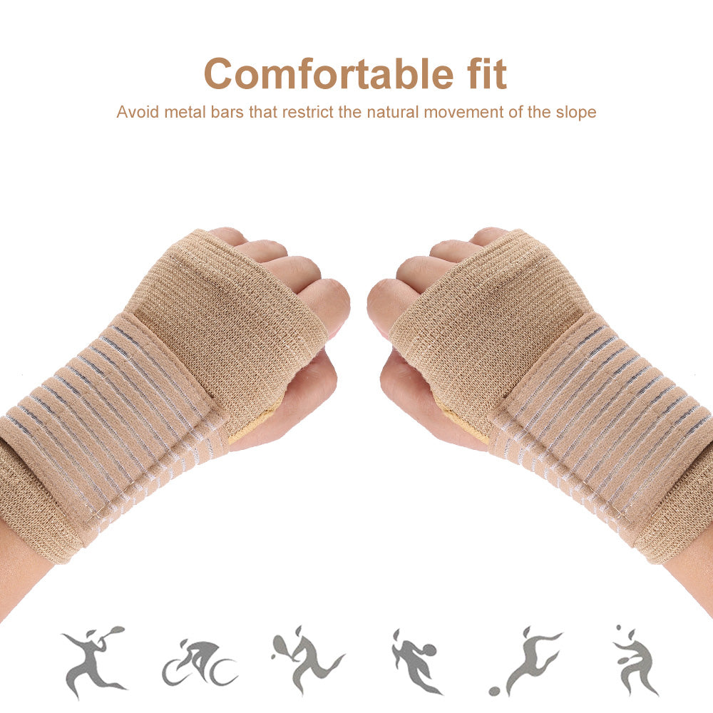 Premium Sports Wrist Support – Neoprene Elastic Bandage for Basketball, Fitness & Hand Palm Protection, Adjustable Winding 