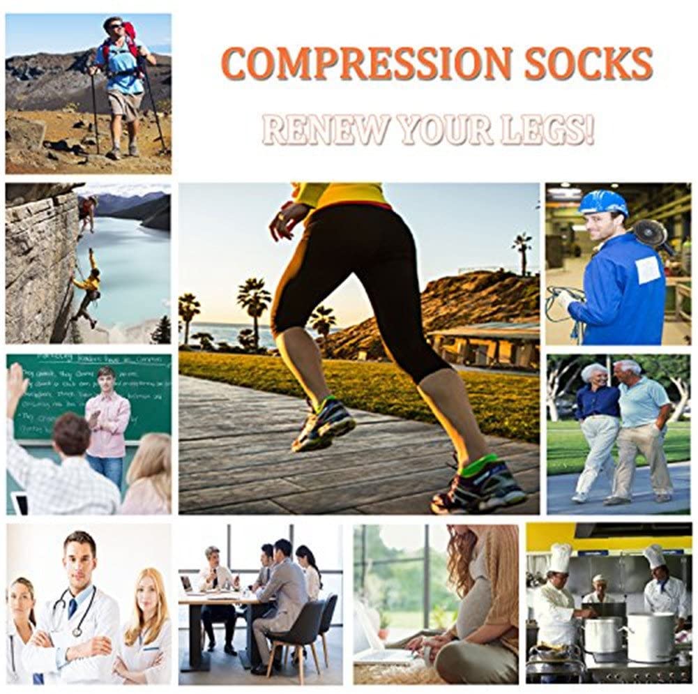 Premium Zipper Compression Socks with Open Toe – 15-20 mmHg, for Men & Women, Lightweight Support for Pregnancy, Swelling, 