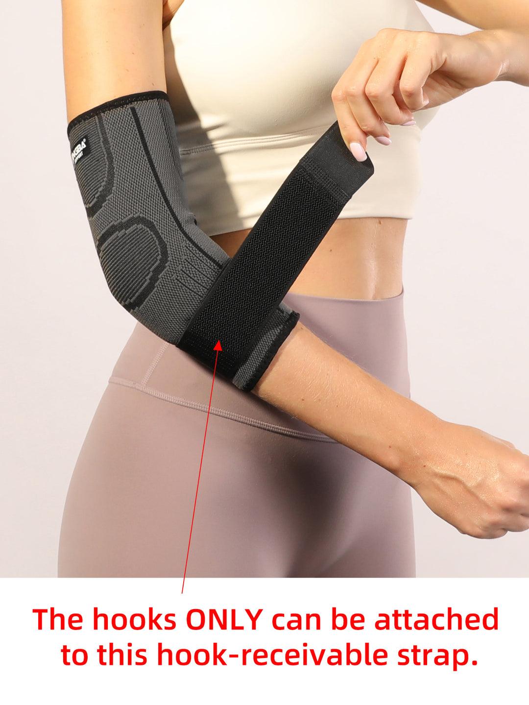 Premium Breathable Elastic Elbow Support Arm Sleeve for Basketball & Badminton – One-Piece Design, Comfortable & Protective,