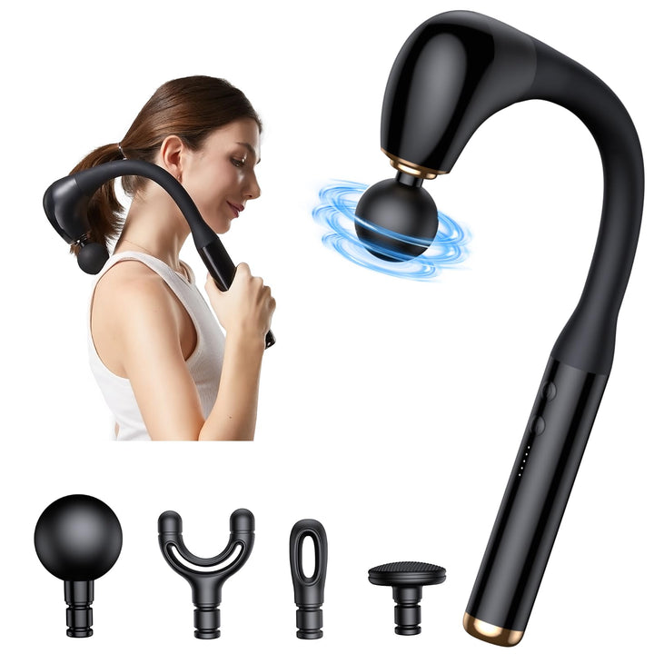 Premium Percussion Massage Hammer – Powerful Muscle Relief Gun for Neck, Back, Shoulder, and Leg Pain – Deep Tissue Massager