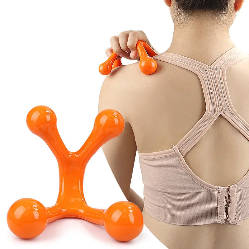 Luxury Multi-Functional 4-Ball Body Massager for Weight Loss, Relaxation, and Detoxification – Effective Acupoint Trigger 