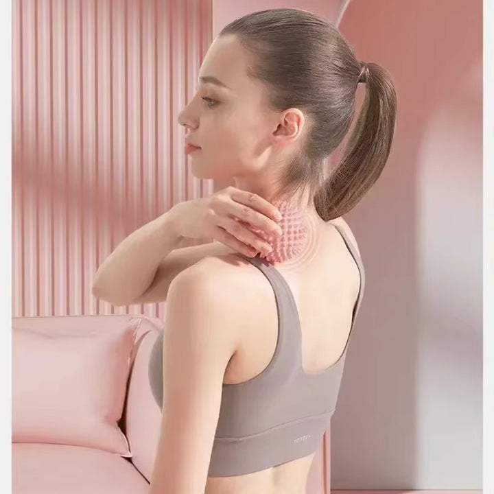 Premium PVC Spiky Massage Ball for Trigger Point Therapy, Pain Relief, and Plantar Fasciitis Treatment, 6cm Hedgehog Massage Ball for Foot & Hand Muscle Recovery - StrengthXPhysiotherapy