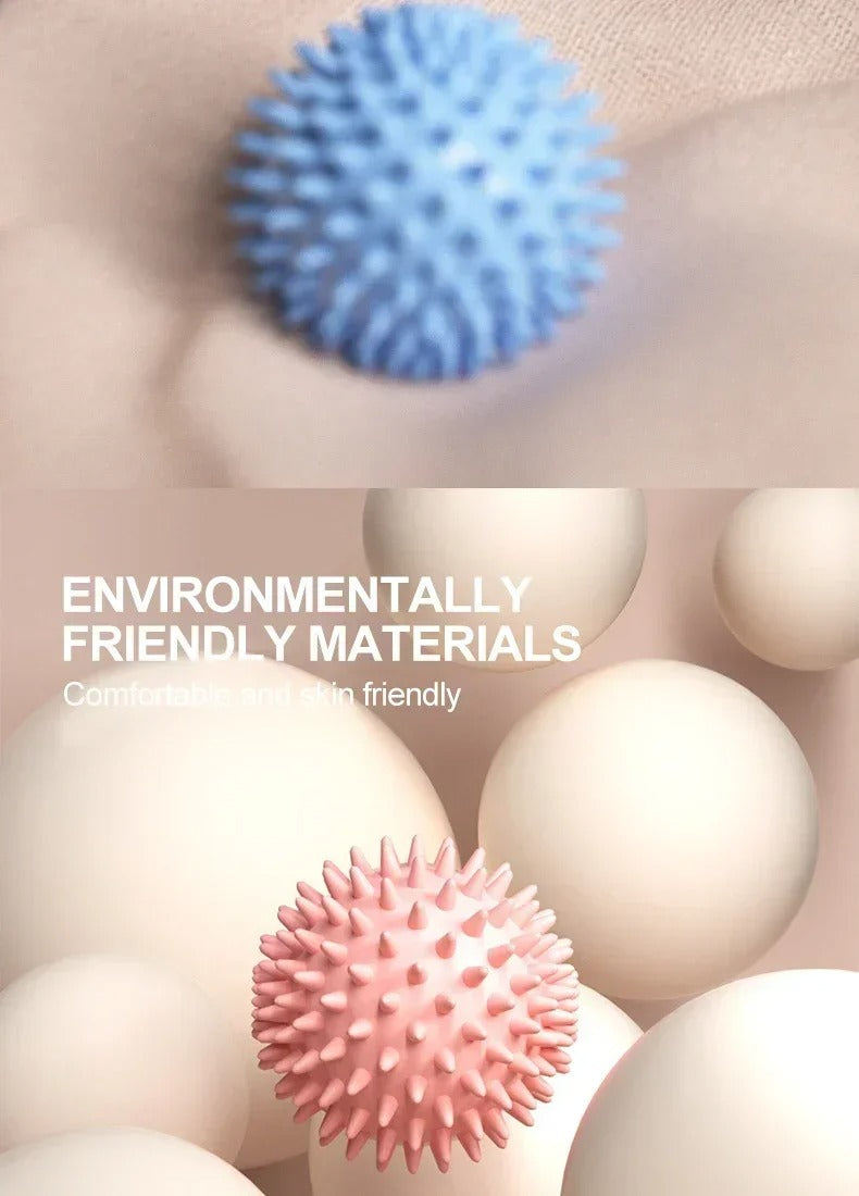 Premium PVC Spiky Massage Ball for Trigger Point Therapy, Pain Relief, and Plantar Fasciitis Treatment, 6cm Hedgehog Massage Ball for Foot & Hand Muscle Recovery - StrengthXPhysiotherapy