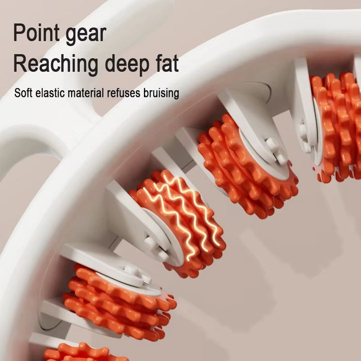 Premium Cellulite Massager, Manual Muscle Roller for Leg, Neck, Arm, Foot, Pelvic Floor Muscle Trainer, Non-Slip Handle, Ergonomic, High-Density PP, Portable and Comfortable - StrengthXPhysiotherapy