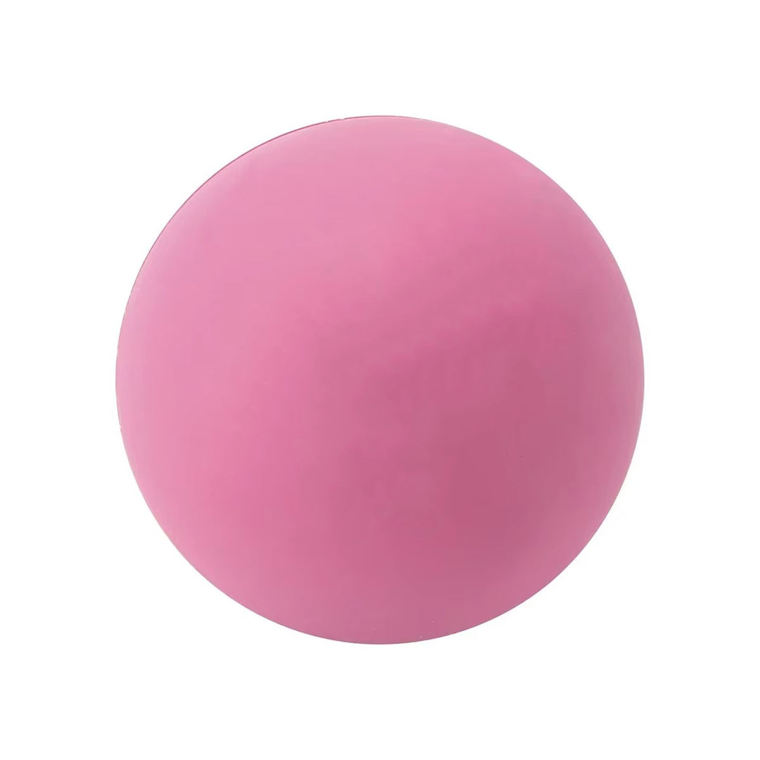 Premium Rubber Massage Ball for Muscle Relaxation, Pain Relief, and Trigger Point Therapy – Lacrosse Fascia Ball for Yoga, Fitness, Physiotherapy & Stress Relief - StrengthXPhysiotherapy