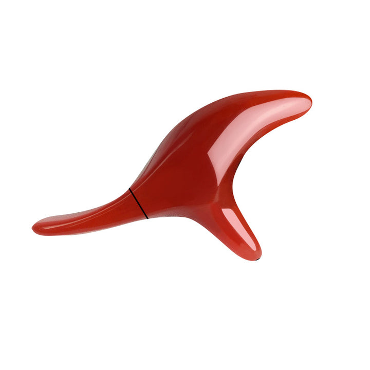 Premium Amber Resin Gua Sha Scraping Tool for Foot Massage and Relaxation, Antibacterial Beeswax Material, Ergonomic Handle