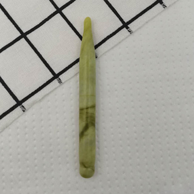 Premium Natural Jade Gua Sha Scraper Board for Face Massage, Acupoint Meridian Relaxation, Skin Lifting and Eye Care SPA Tool