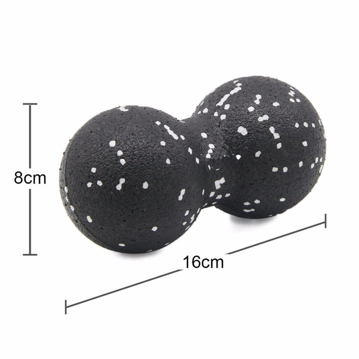 Premium EPP Lacrosse Myofascia Peanut Massage Ball for Pain Relief, High-Density Yoga Ball for Fitness, Body Fascia Exercise