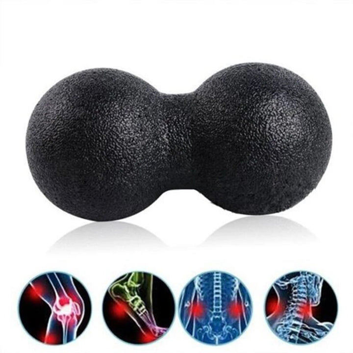 Premium EPP Lacrosse Myofascia Peanut Massage Ball for Pain Relief, High-Density Yoga Ball for Fitness, Body Fascia Exercise