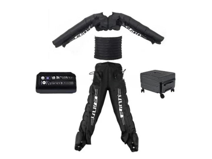 Premium Pressotherapy Air Compression Boots for Legs – 6 Chamber Massager for Muscle Recovery, Improved Circulation, 