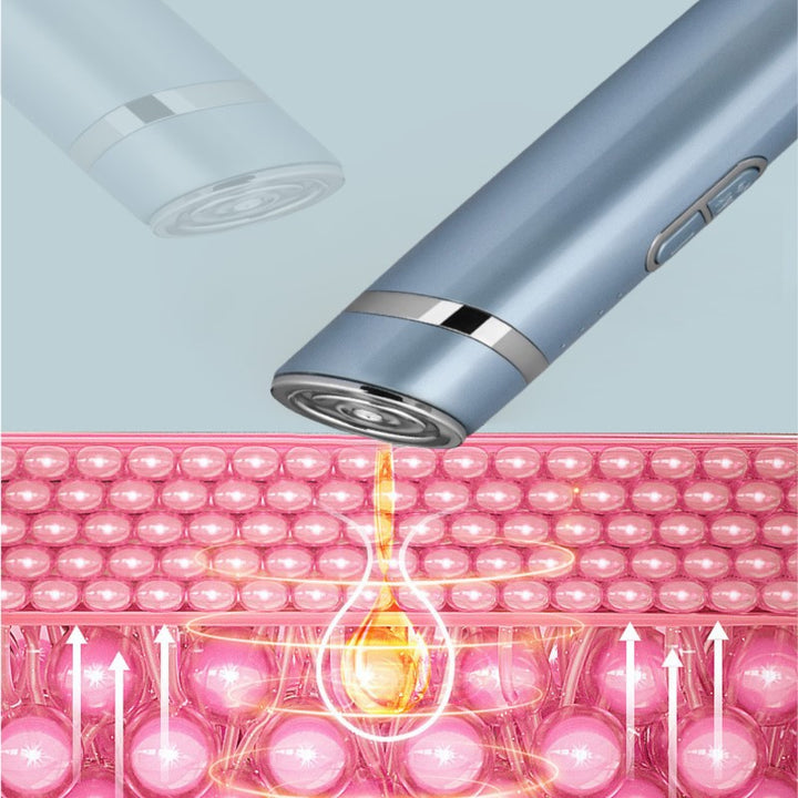 Premium Red Light Therapy Eye Massager – Anti-Aging Hot Compress, EMS Vibration, Fatigue Relief, Dark Circle Reduction, 