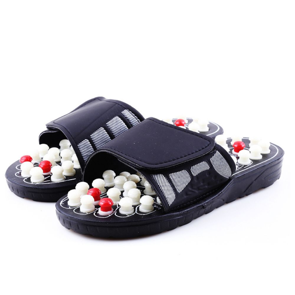 Premium Foot Massage Slippers for Reflexology and Moxibustion – Comfortable Walking Shoes for Pain Relief and Relaxation, 
