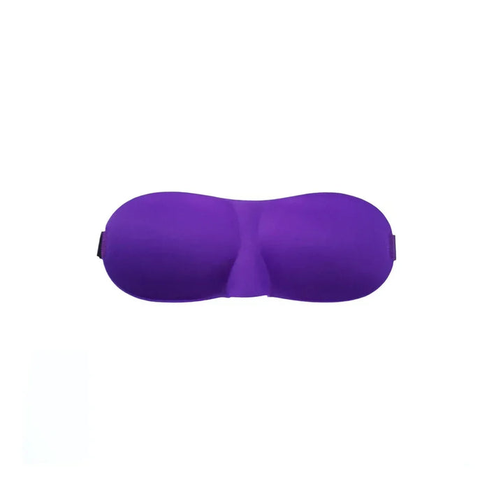 Premium 3D Sleeping Eye Mask for Travel, Padded Soft Blindfold Cover, Eye Relaxation Patch, Comfortable Sleep Aid, Adjustable