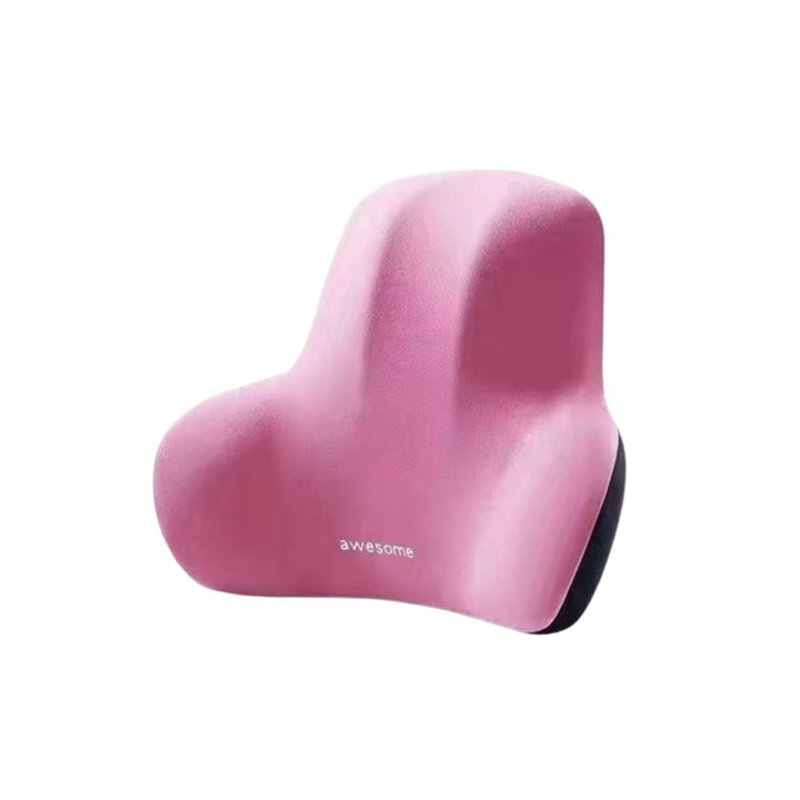 Premium Memory Foam Lumbar Cushion – Ergonomic Back Support for Car, Office, and Gaming Chairs, Postpartum Waist Relief, 