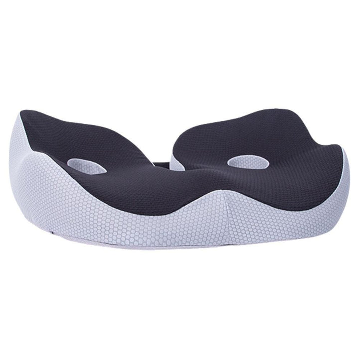 Premium Memory Foam Sit Bone Relief Cushion – Ergonomic Washable Seat Cushion for Pressure Relief, Breathable Comfort, Long 