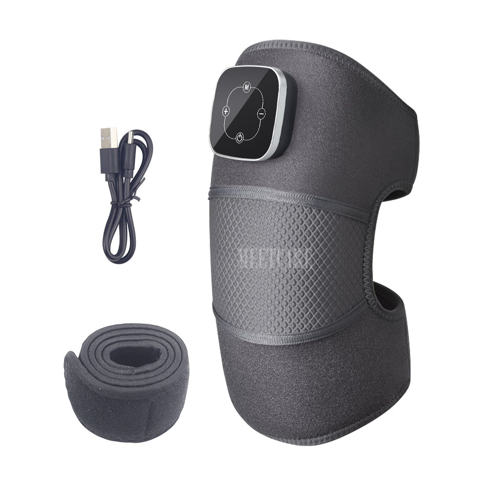 Premium Electric Heating Knee Massager | Intelligent Warm Compress for Joint Protection | Adjustable 45°C-65°C | 3-Second 
