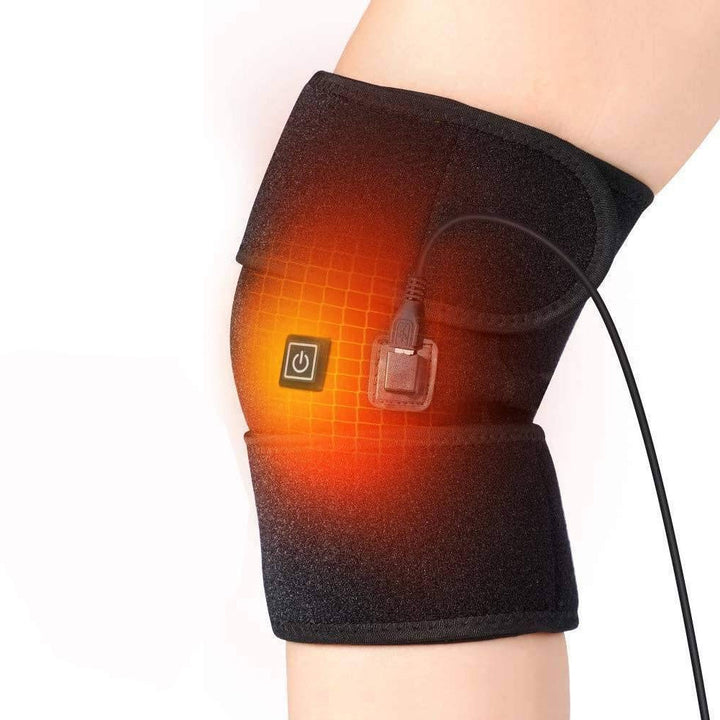 Premium Electric Heating Knee Protection – Adjustable Knee Joint Care Tool with 3 Temperature Levels and One-Click Control 