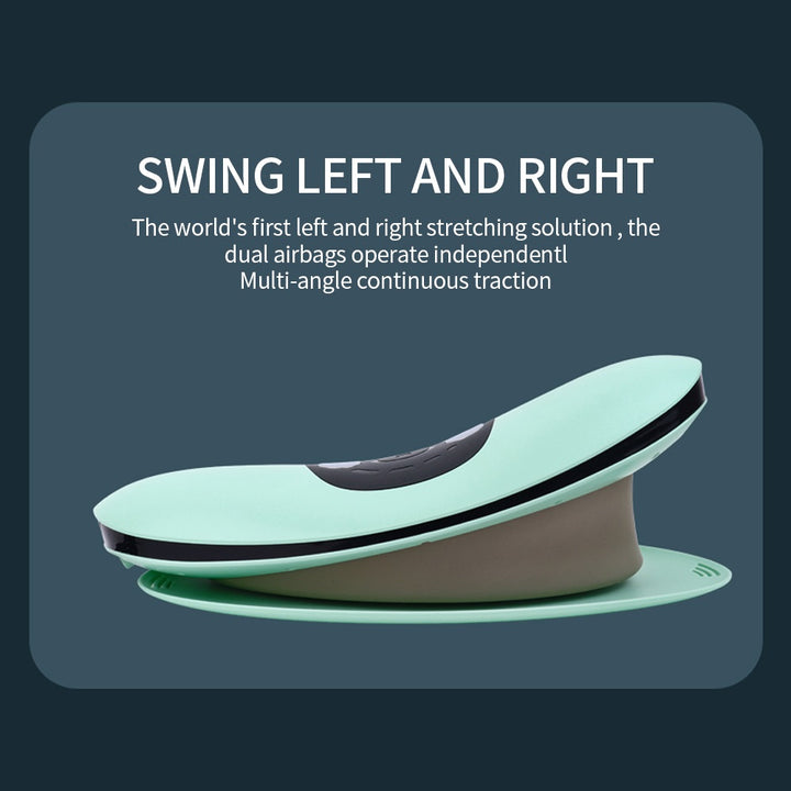 Premium Electric Lumbar Traction Device for Lower Back Pain Relief – Vibration & Thermal Therapy, Ergonomic Design,