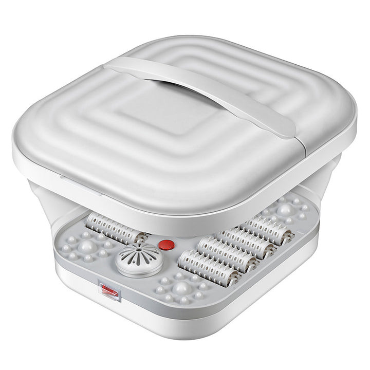 Premium Portable Thermostatic Foot Massage Tub – Foldable Heating Automatic Foot Bath for Home Relaxation & Blood Circulation