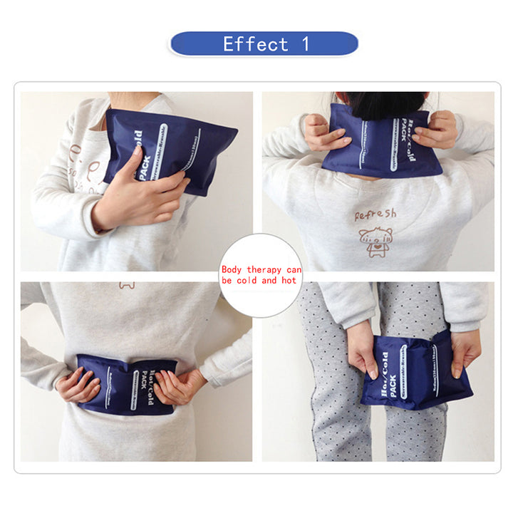 Premium Reusable Hot Cold Therapy Pack Gel Pad for Pain Relief | Microwaveable Ice Pack | Compress for Swelling, Toothache, 