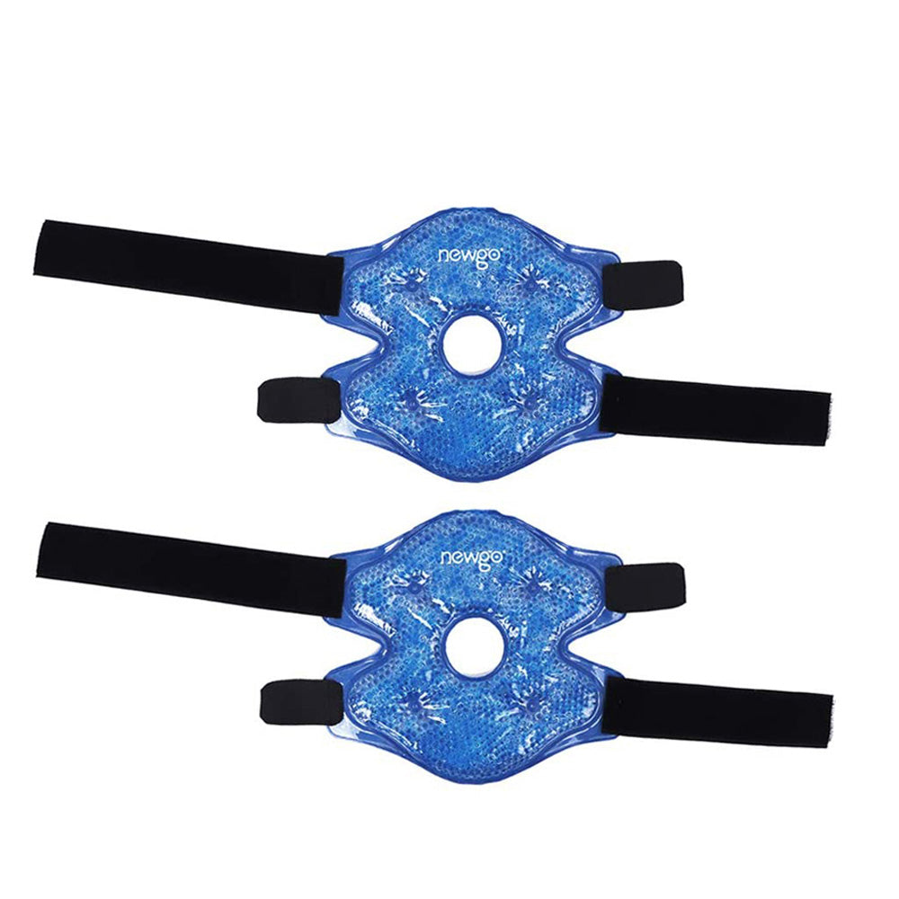 Premium Reusable Knee Ice Pack Wrap for Pain Relief, Sports Injuries, Flexible Hot Cold Therapy, Post-Surgery Recovery, 