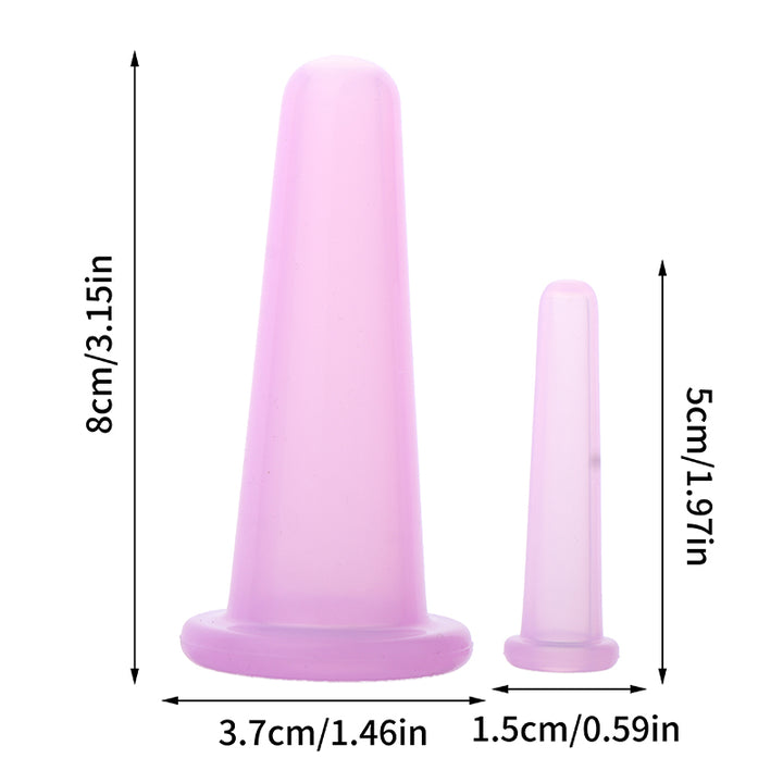 High Quality Silicone Cupping Set for Face – Health Care Facial Lifting Massage Cups, Mini Eye Vacuum Cans, Safe and Durable,