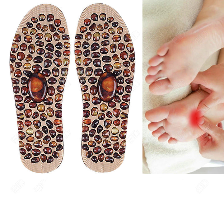 Premium Magnetic Massage Insoles for Foot Acupressure, Slimming Shoe Pads for Weight Loss in Men and Women, High-Quality 