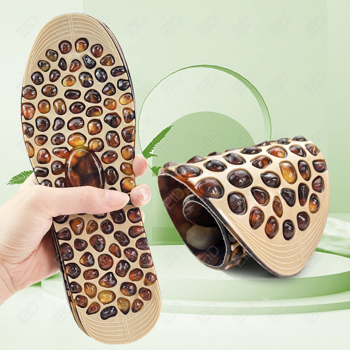 Premium Magnetic Massage Insoles for Foot Acupressure, Slimming Shoe Pads for Weight Loss in Men and Women, High-Quality 