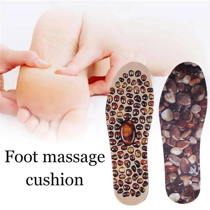 Premium Magnetic Massage Insoles for Foot Acupressure, Slimming Shoe Pads for Weight Loss in Men and Women, High-Quality 