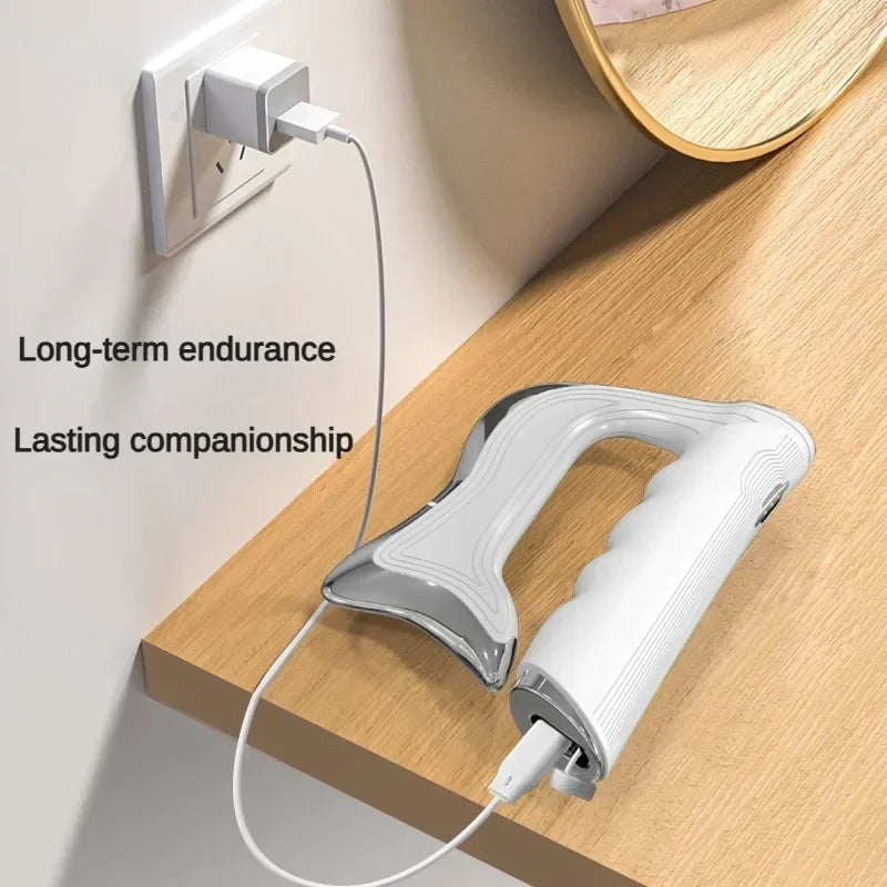 Premium Electric Muscle Massager for Deep Tissue Therapy – NMES Myofascial Gua Sha Scraper, Micro-Vibration & Micro-Current, 