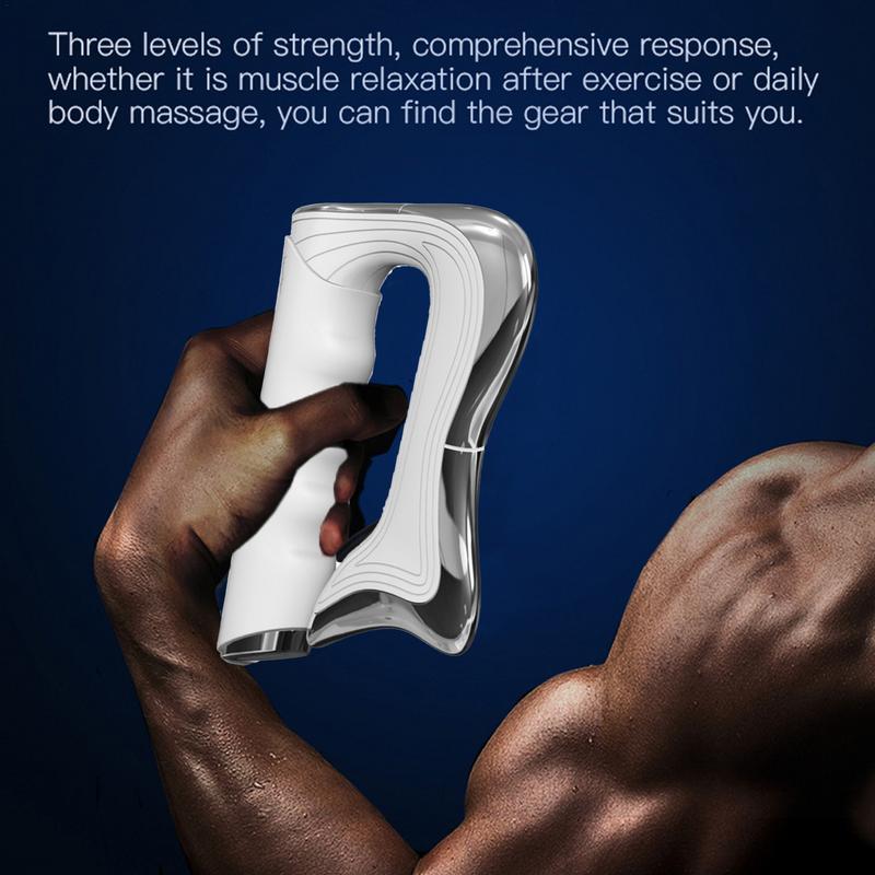 Premium Electric Muscle Massager for Deep Tissue Therapy – NMES Myofascial Gua Sha Scraper, Micro-Vibration & Micro-Current, 